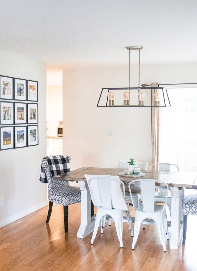 Home Tour Series: Our Modern Farmhouse Dining Room