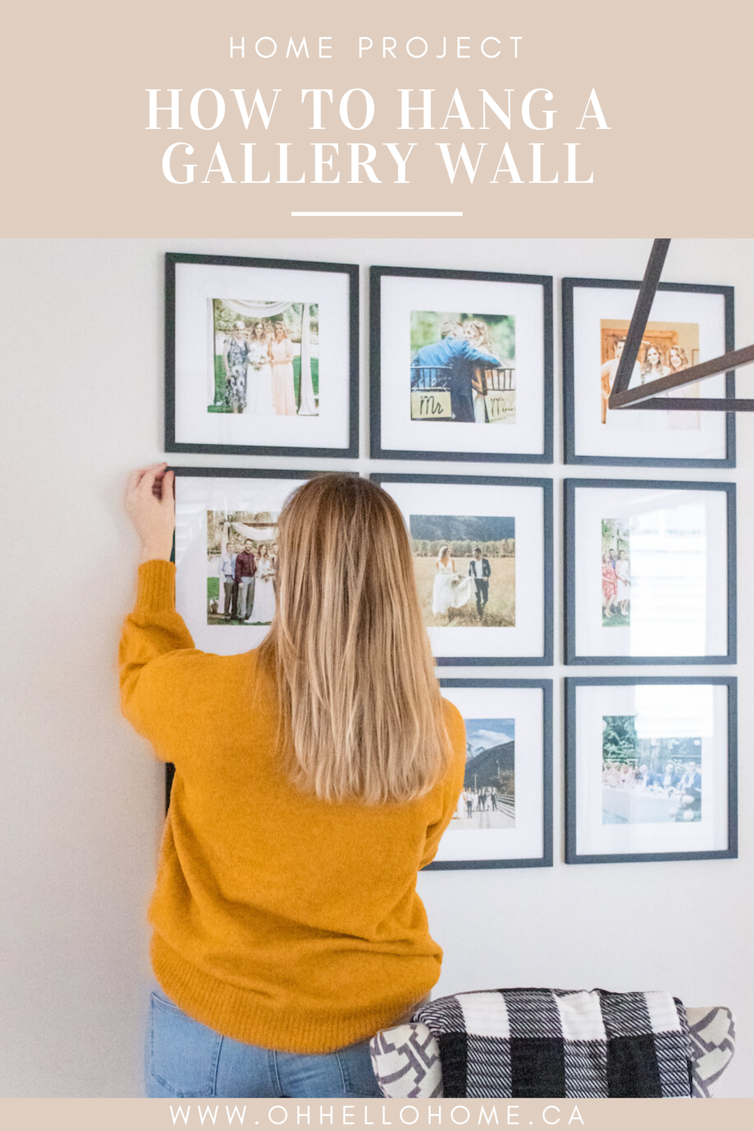 The Easiest Way to Hang a Gallery Wall